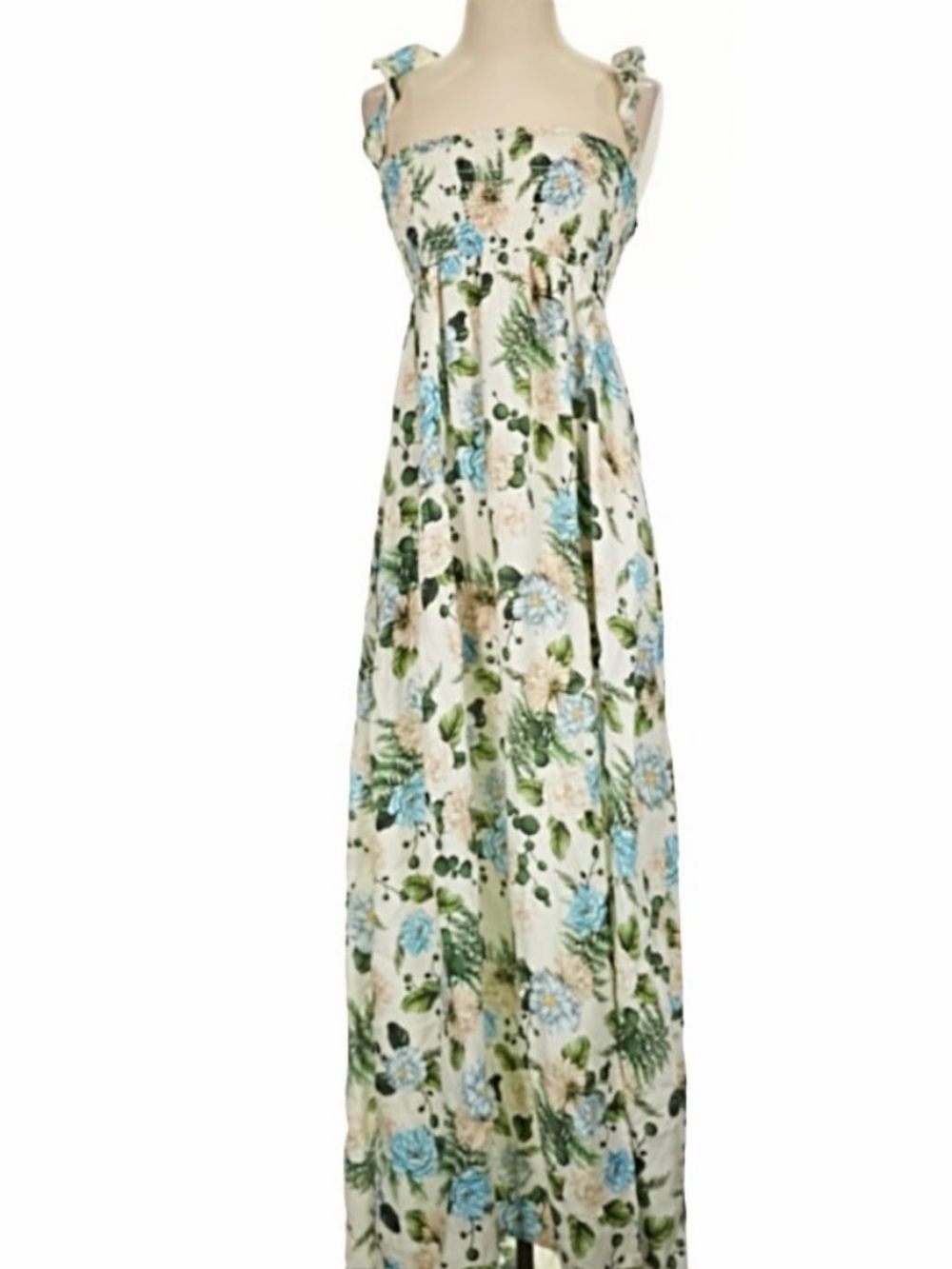 Agua Bendita floral maxi dress